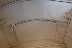 HERMES／エルメス バーキン35 トリヨンクレマンス ホワイト □L刻印 ハンドバッグ 700070141