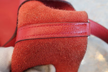 将图片加载到图库查看器，HERMES PICOTIN LOCK MM Clemence leather Rouge casaque C刻印 Hand bag 800020165
