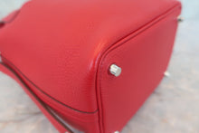 将图片加载到图库查看器，HERMES PICOTIN LOCK PM Clemence leather Rouge casaque C刻印 Hand bag 600070063
