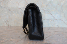Load image into Gallery viewer, CHANEL Matelasse double Flap Double Chain shoulder bag Lambskin Black/Gold Ha﻿rdware Shoulder bag 800080147
