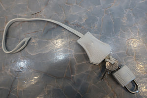HERMES／エルメス バーキン35 トリヨンクレマンス ホワイト □L刻印 ハンドバッグ 700070141