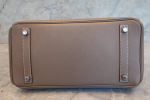 HERMES／エルメス バーキン30 ヴォーエプソン エトゥープ □P刻印 ハンドバッグ 700090128