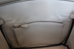 HERMES／エルメス バーキン25 トゴ グリネヴェ B刻印 ハンドバッグ 700070061