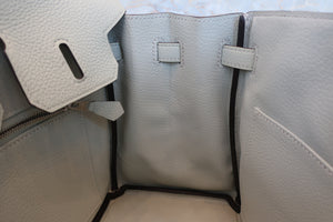 HERMES／エルメス バーキン25 トゴ グリネヴェ B刻印 ハンドバッグ 700070061