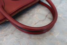 将图片加载到图库查看器，HERMES／BOLIDE 31 Box carf leather Rouge H □G刻印 Shoulder bag 600050226
