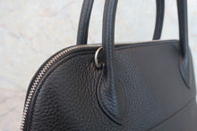 将图片加载到图库查看器，HERMES／BOLIDE 31 Clemence leather Black □O刻印 Shoulder bag 800060204
