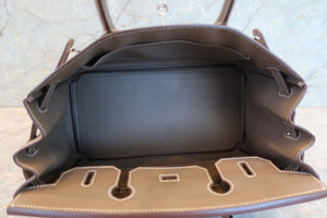 HERMES／エルメス バーキン30 ヴォーエプソン エトゥープ □P刻印 ハンドバッグ 700090128