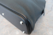 将图片加载到图库查看器，HERMES／BOLIDE 31 Clemence leather Black □O刻印 Shoulder bag 800060204
