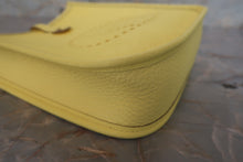 画像をギャラリービューアに読み込む, HERMES／エルメス エブリンTPM トリヨンクレマンス ライム W刻印 ショルダーバッグ 800010038
