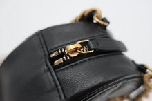 Load image into Gallery viewer, CHANEL CHANEL19 Matelasse Round Chain shoulder bag Lambskin Black/Gold hardware/Silver hardware  Shoulder bag 800090124
