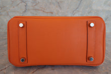 將圖片載入圖庫檢視器 HERMES／エルメス バーキン25 ヴォーエプソン オレンジ □K刻印 ハンドバッグ 700060294
