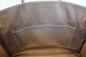 HERMES／エルメス バーキン30 ヴォーエプソン エトゥープ □P刻印 ハンドバッグ 700090128