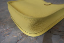 画像をギャラリービューアに読み込む, HERMES／エルメス エブリンTPM トリヨンクレマンス ライム W刻印 ショルダーバッグ 800010038
