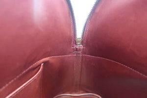 HERMES／BOLIDE 31 Box carf leather Rouge H □G Engraving Shoulder bag 600050226