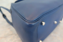 将图片加载到图库查看器，HERMES LINDY 26 Swift leather Blue saphir X刻印 Shoulder bag 600070020
