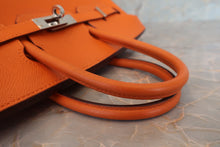 將圖片載入圖庫檢視器 HERMES／エルメス バーキン25 ヴォーエプソン オレンジ □K刻印 ハンドバッグ 700060294
