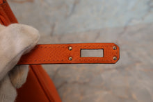 將圖片載入圖庫檢視器 HERMES／エルメス バーキン25 ヴォーエプソン オレンジ □K刻印 ハンドバッグ 700060294
