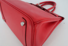 将图片加载到图库查看器，HERMES BIRKIN 30 Epsom leather Bougainvillier □N刻印 Hand bag 800100013
