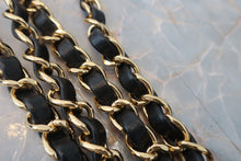 Load image into Gallery viewer, CHANEL  Diana matelasse chain shoulder bag Lambskin Black/Gold hadware Shoulder bag 800020192

