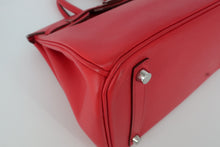 将图片加载到图库查看器，HERMES BIRKIN 30 Epsom leather Bougainvillier □N刻印 Hand bag 800100013
