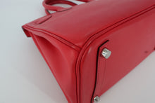 将图片加载到图库查看器，HERMES BIRKIN 30 Epsom leather Bougainvillier □N刻印 Hand bag 800100013
