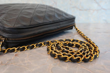 Load image into Gallery viewer, CHANEL Matelasse fringe chain shoulder bag Lambskin Black/Gold hadware Shoulder bag 800080142

