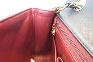 CHANEL/香奈儿 迷你CF 单盖 链条包 羊皮 Black/Gold hadware(黑色/金色金属) 肩背包 700060222