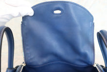 将图片加载到图库查看器，HERMES LINDY 26 Swift leather Blue saphir X刻印 Shoulder bag 600070020
