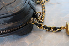 Load image into Gallery viewer, CHANEL Matelasse fringe chain shoulder bag Lambskin Black/Gold hadware Shoulder bag 800080142
