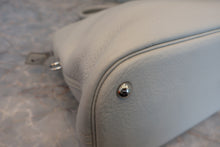 将图片加载到图库查看器，HERMES BOLIDE 35 Clemence leather Gray □H刻印 Shoulder bag 600090218
