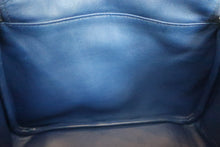 Load image into Gallery viewer, HERMES LINDY 26 Swift leather Blue saphir X Engraving Shoulder bag 600070020
