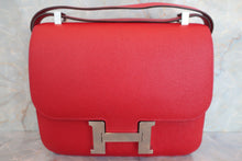 将图片加载到图库查看器，HERMES CONSTANCE3 24 Epsom leather Rouge casaque T刻印 Shoulder bag 600070066
