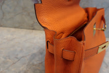 画像をギャラリービューアに読み込む, HERMES／エルメス ケリー32 トゴ オレンジ □F刻印 ショルダーバッグ 700090147
