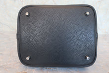 将图片加载到图库查看器，HERMES PICOTIN LOCK MM Clemence leather Black Y刻印 Hand bag 800030087

