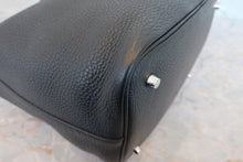 将图片加载到图库查看器，HERMES PICOTIN LOCK MM Clemence leather Black Y刻印 Hand bag 800030087
