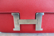 将图片加载到图库查看器，HERMES CONSTANCE3 24 Epsom leather Rouge casaque T刻印 Shoulder bag 600070066
