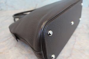 HERMES／エルメス ボリード31 トリヨンクレマンス ショコラ □H刻印 ショルダーバッグ 700060021
