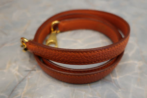 HERMES／エルメス ケリー32 トゴ オレンジ □F刻印 ショルダーバッグ 700090147
