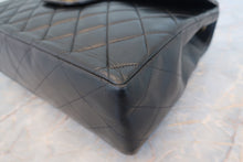 将图片加载到图库查看器，CHANEL/香奈儿 中号CF 单盖包 链条包 羊皮 Black/Gold hadware(黑色/金色金属) 肩背包 700100206
