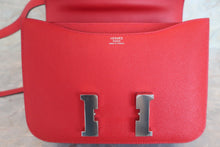 将图片加载到图库查看器，HERMES CONSTANCE3 24 Epsom leather Rouge casaque T刻印 Shoulder bag 600070066
