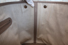 将图片加载到图库查看器，HERMES  GARDEN PARTY PM Country leather Gris tourterelle X刻印 Tote bag 800060206
