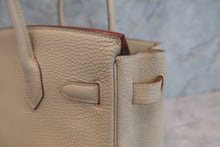 将图片加载到图库查看器，HERMES BIRKIN 30 Togo leather Parchemin □K刻印 Hand bag 600090284
