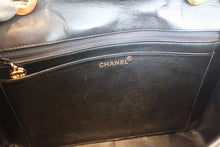 将图片加载到图库查看器，CHANEL/香奈儿 中号CF 单盖包 链条包 羊皮 Black/Gold hadware(黑色/金色金属) 肩背包 700100206
