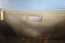 将图片加载到图库查看器，CHANEL/香奈儿 Leboy 链条包 荔枝皮 Blue/Gold hadware(蓝色/金色金属) 肩背包 800020194
