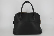 Load image into Gallery viewer, HERMES BOLIDE 31 Clemence leather Black Y Engraving Shoulder bag 800090223
