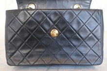 画像をギャラリービューアに読み込む, CHANEL/シャネル マトラッセチェーンショルダーバッグ ラムスキン ブラック/ゴールド金具 ショルダーバッグ 800010056
