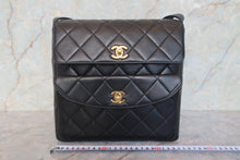 画像をギャラリービューアに読み込む, CHANEL/シャネル マトラッセショルダーバッグ ラムスキン ブラック/ゴールド金具 ショルダーバッグ 800010053
