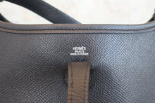 画像をギャラリービューアに読み込む, HERMES／エルメス エブリンTPM ヴォーエプソン ブラック □I刻印 ショルダーバッグ 800050111
