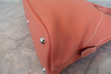 Load image into Gallery viewer, HERMES BOLIDE RELAX 35 Sikkim leather Crevette T Engraving Hand bag 800080110
