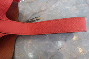 HERMES／エルメス ピコタンロックＭＭ トリヨンクレマンス ローズジャイプール □R刻印 ハンドバッグ 700090151